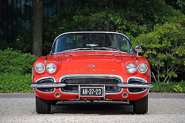 Chevrolet Corvette Roadster 1962 Red & white