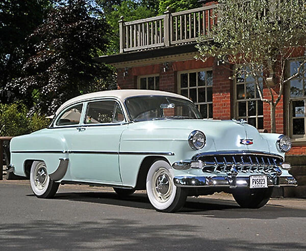 Chevrolet Delray 1954 Blue & white