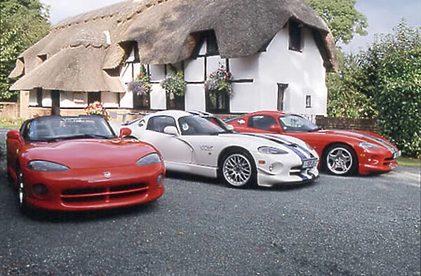 Chrysler Group of 3 Vipers