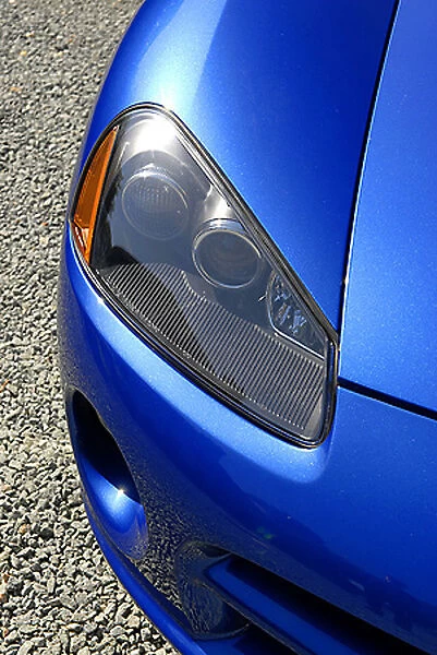Chrysler Viper SRT-10 Coupe, 2006, Blue, & white