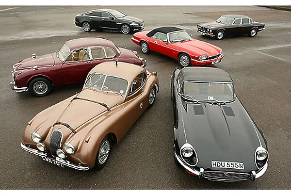 Classic Jaguar group E-Type, XK120, XJS, XK12, MK2, K