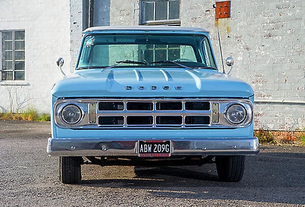 Dodge 100 Pickup Truck 1969 Blue light