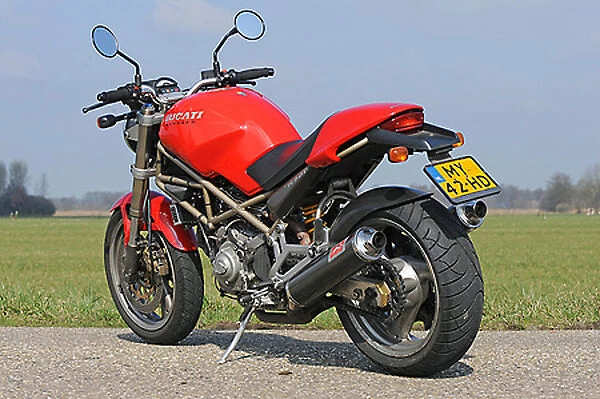 Ducati Monster M900, 1996, Red