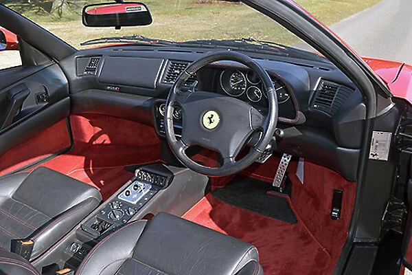 Ferrari 355 F1 Spider, 1998, Red, black interior