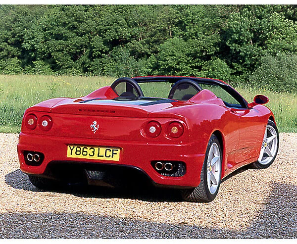 Ferrari 360 Spider, 2001, Red