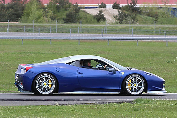 Ferrari 458 Italia, 2012, Blue