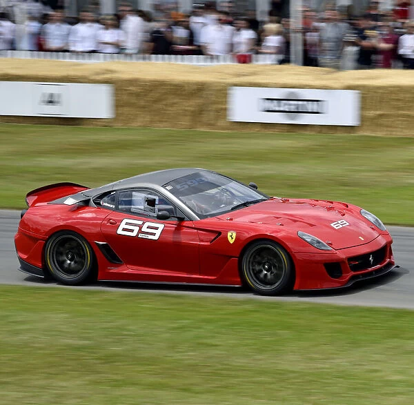 Ferrari 599XX, 2009, Red