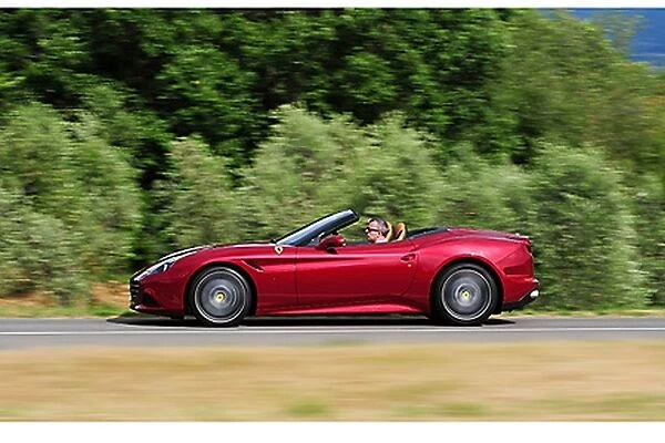 Ferrari California T, 2014, Red, metallic