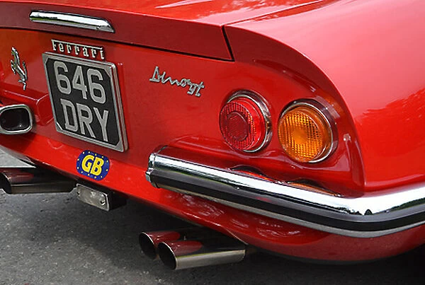 Ferrari Dino 246 GT 1974 Red