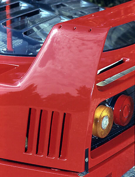 Ferrari F40, 1988, Red
