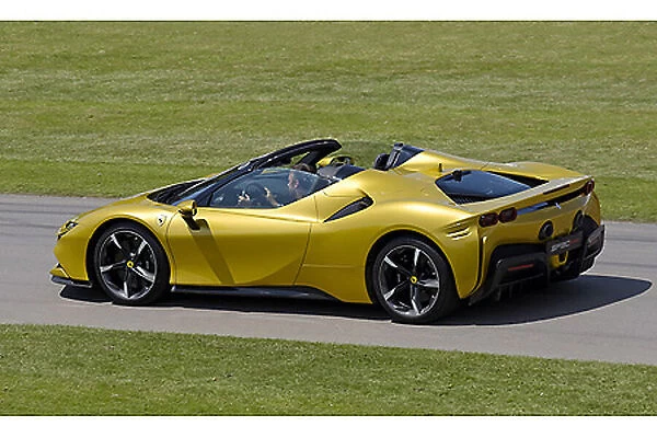 Ferrari SF90 Spider (at G wood FOS 2021) 2021 Yellow metallic