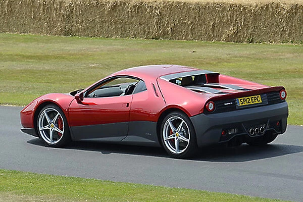 Ferrari SP12 EC (Eric Clapton, £3million one-off), 2012, Red, & black