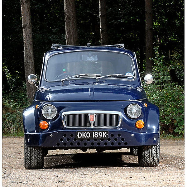 Fiat 500 Nuova (modified, 1400cc) 1972 Blue dark