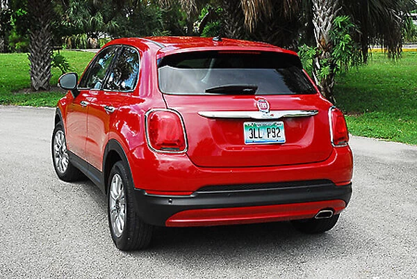 Fiat 500X Lounge 2016 Red
