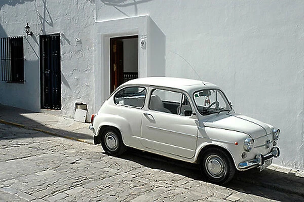 Fiat Seat 600E 1971 White