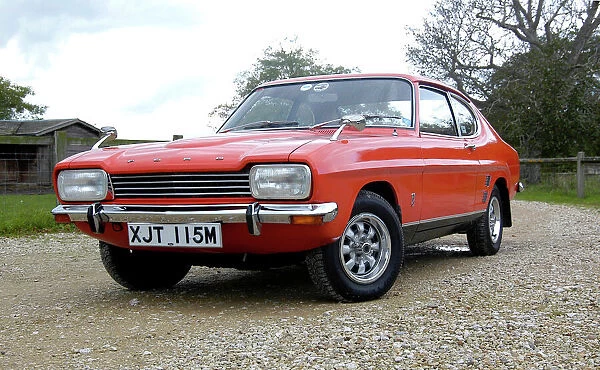 Ford Capri 1600 XL, 1974, Orange