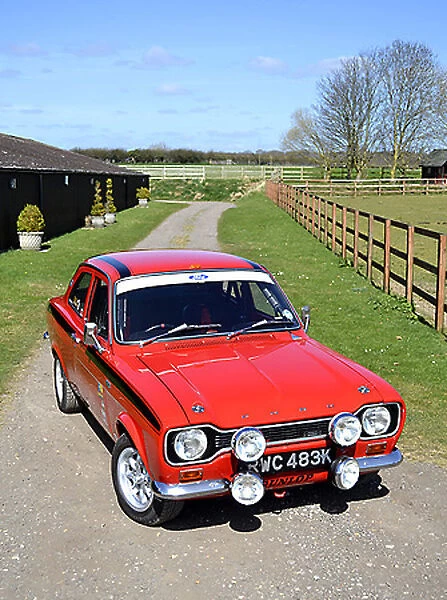 Ford Escort Mexico (ex-works rally reconnaissance car), 1972, Red
