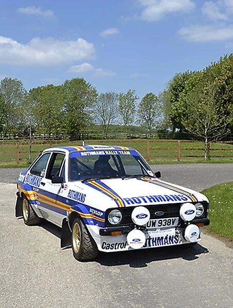 Ford Escort Mk. 2 (Rothmans Rally livery), 1979, White, Rothmans livery