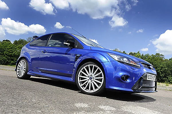Ford Focus RS 2009 blue