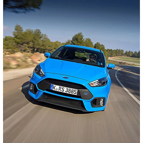 Ford Focus RS, 2016, Blue