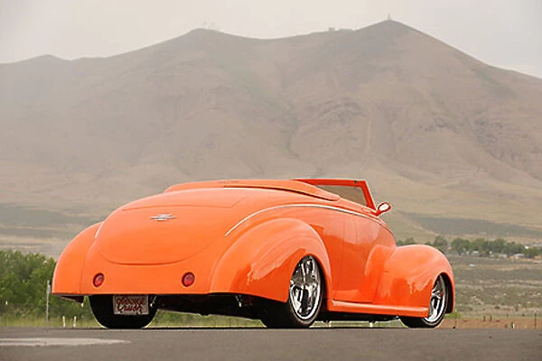 Ford (Hot Rod) Orange Crush Custom Roadster, 1939, Orange