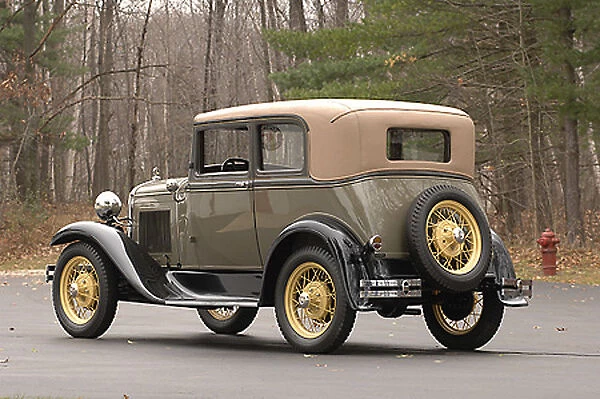 Ford Model A Victoria Leatherback 1931 Beige