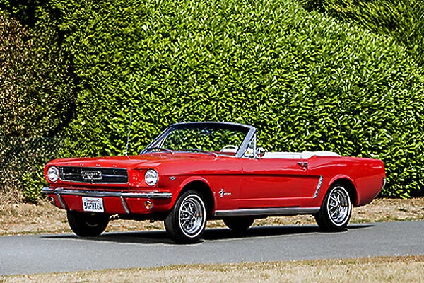 Ford Mustang 289 Convertible 1964 Red