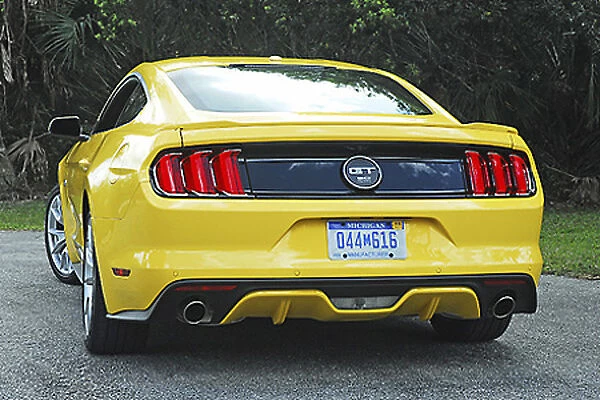 Ford Mustang GT 50 Year Edition, 2015, Yellow