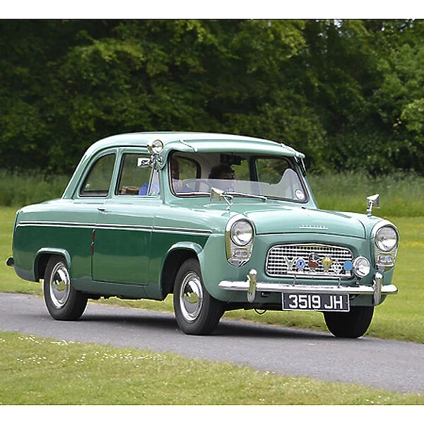 Ford Popular, 1960, Green, 2-tone