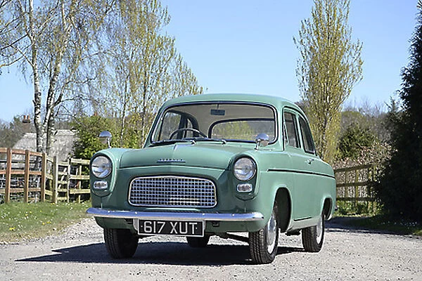 Ford Prefect (1172cc), 1961, Green, light