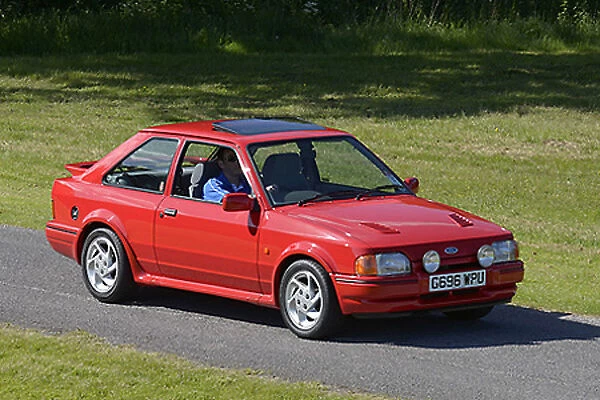 Ford XR3i, 1989, Red