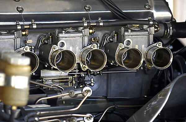 Goodwood Revival Classic Car Engine