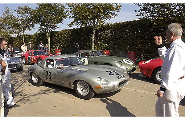 Goodwood Revival Classic Car line-up multi various 2000s classic