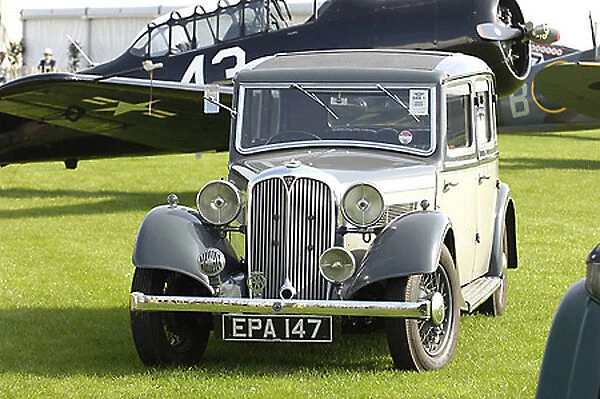 Goodwood Revival Classic Rover Saloon