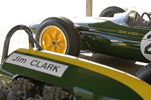 Goodwood Revival Jim Clark Lotus Racing Car