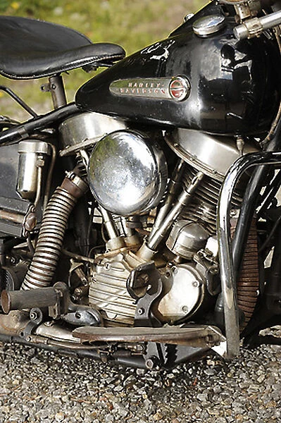 Harley Davidson Panhead Hydraglide Hotrod