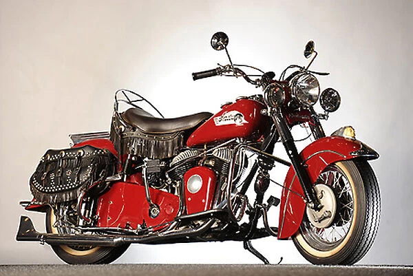 Indian Chief Roadmaster 1953 Red