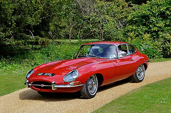 Jaguar E-Type 3. 8-litre Series 1 Coupe 1963 Red