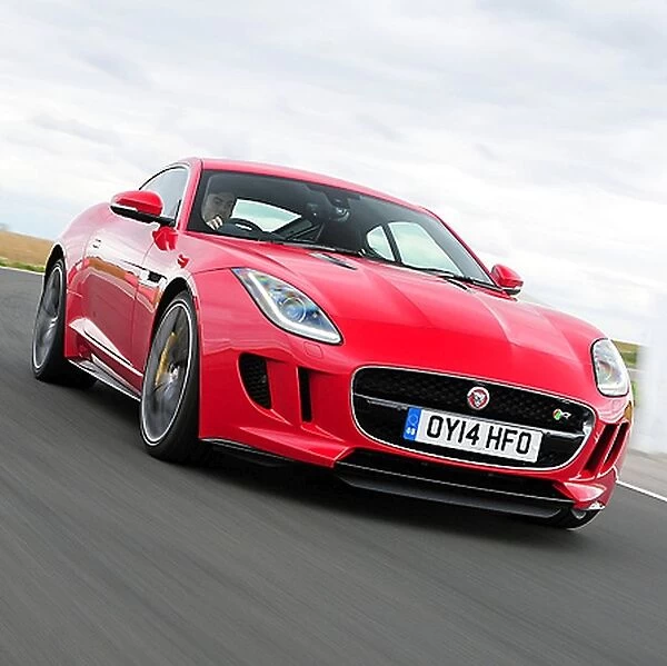 Jaguar F-Type R Coupe, 2014, Red