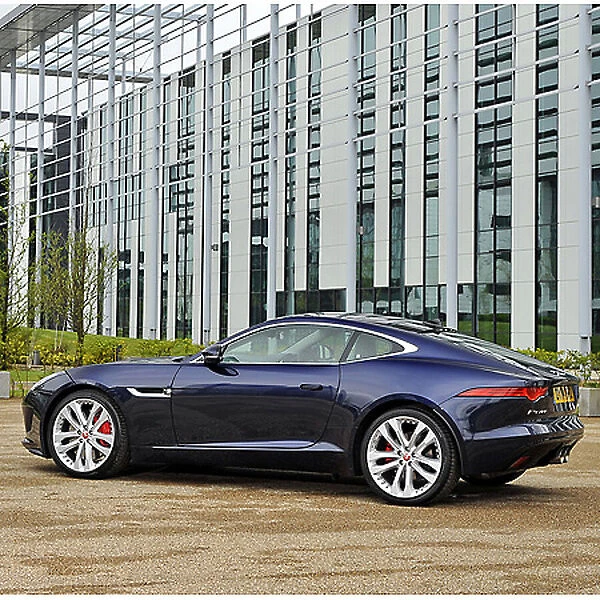 Jaguar F-Type V6s Coupe 2014 Blue dark