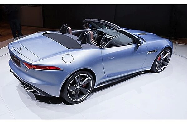 Jaguar F-Type V8S, 2013, Blue, light