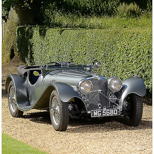 Jaguar SS100 2. 5-litre 1937 Silver