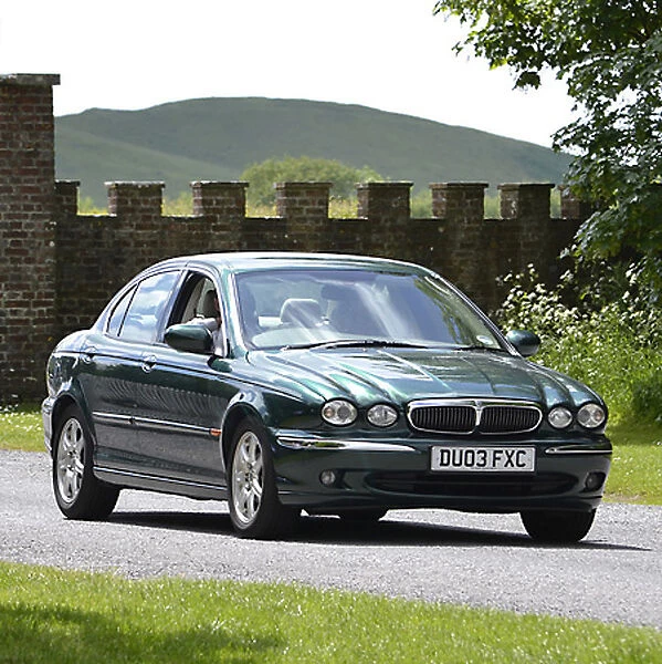 Jaguar X-Type, 2003, Green, metallic