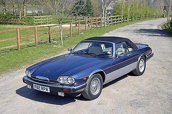 Jaguar XJS V12 Convertible, Guy Salmon 25th Anniversary Ltd Edition (1 of 5 made), 1993, Blue, dark