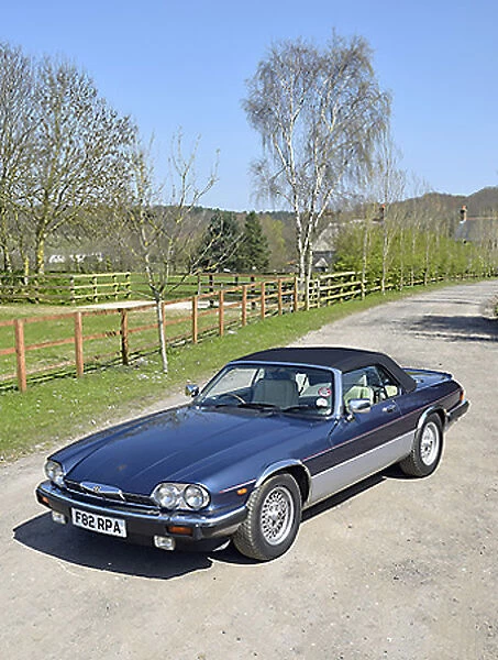 Jaguar XJS V12 Convertible, Guy Salmon 25th Anniversary Ltd Edition (1 of 5 made), 1993, Blue, dark