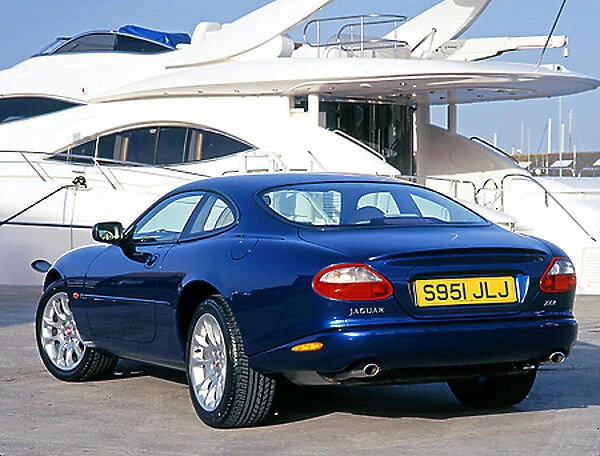 Jaguar XKR, 1999, Blue, dark