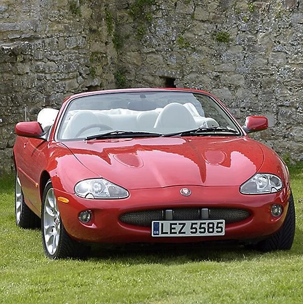 Jaguar XKR Convertible, 1998, Red