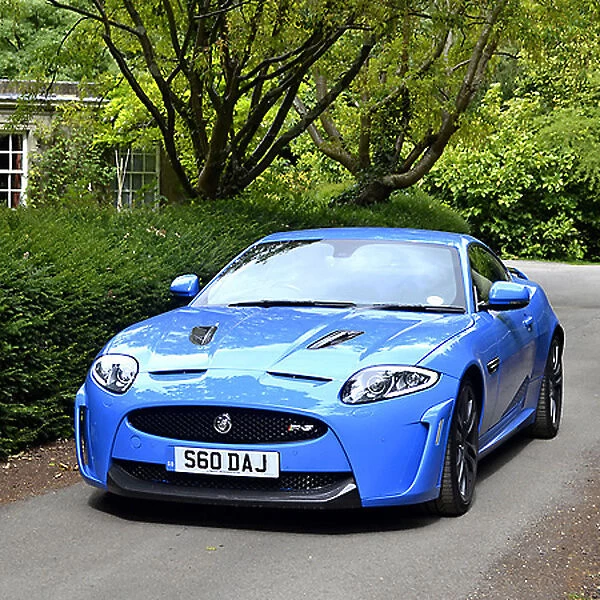 Jaguar XKR-S, 2011, Blue