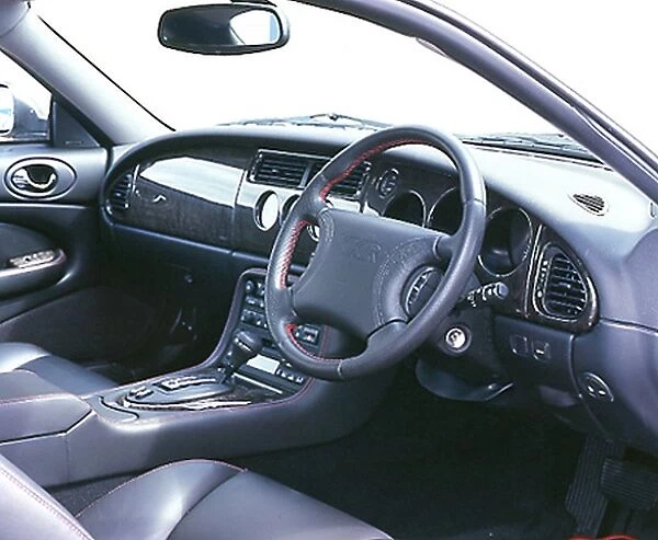 Jaguar XKR Silverstone, 2000, Silver, platinum