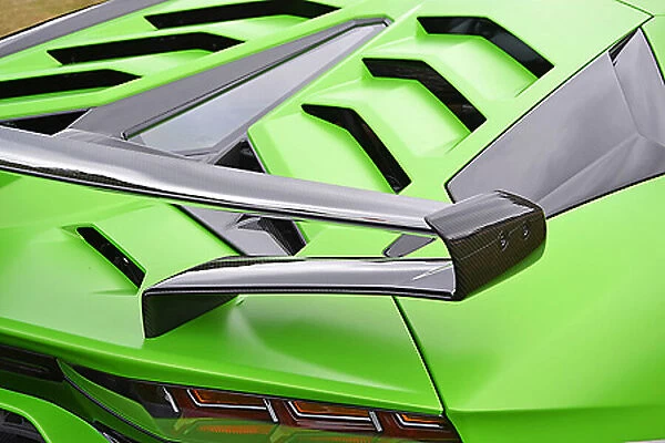 Lamborghini Aventador SVJ Coupe (at G wood FOS 2019) 2019 Green metallic